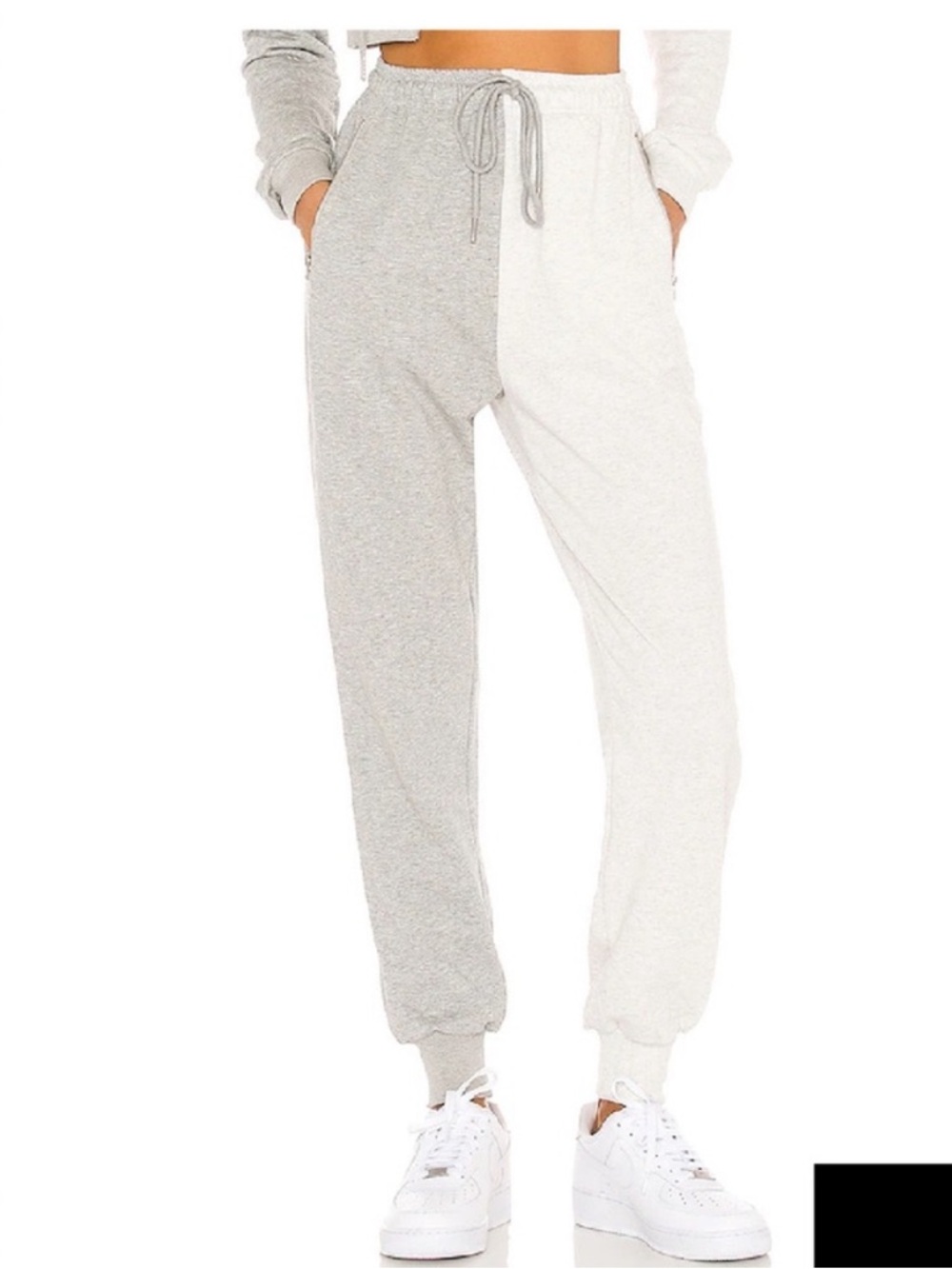 Super down Renna two tone sweatpants NWOT size Small